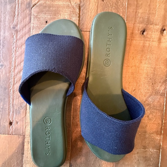 RARE Rothy’s The Slide Sandal - 7 - Picture 9 of 10